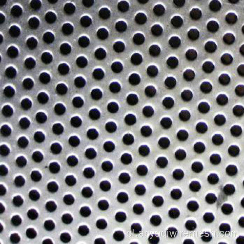 Aluminiowa perforowana arkusz perforowana metalowa siatka